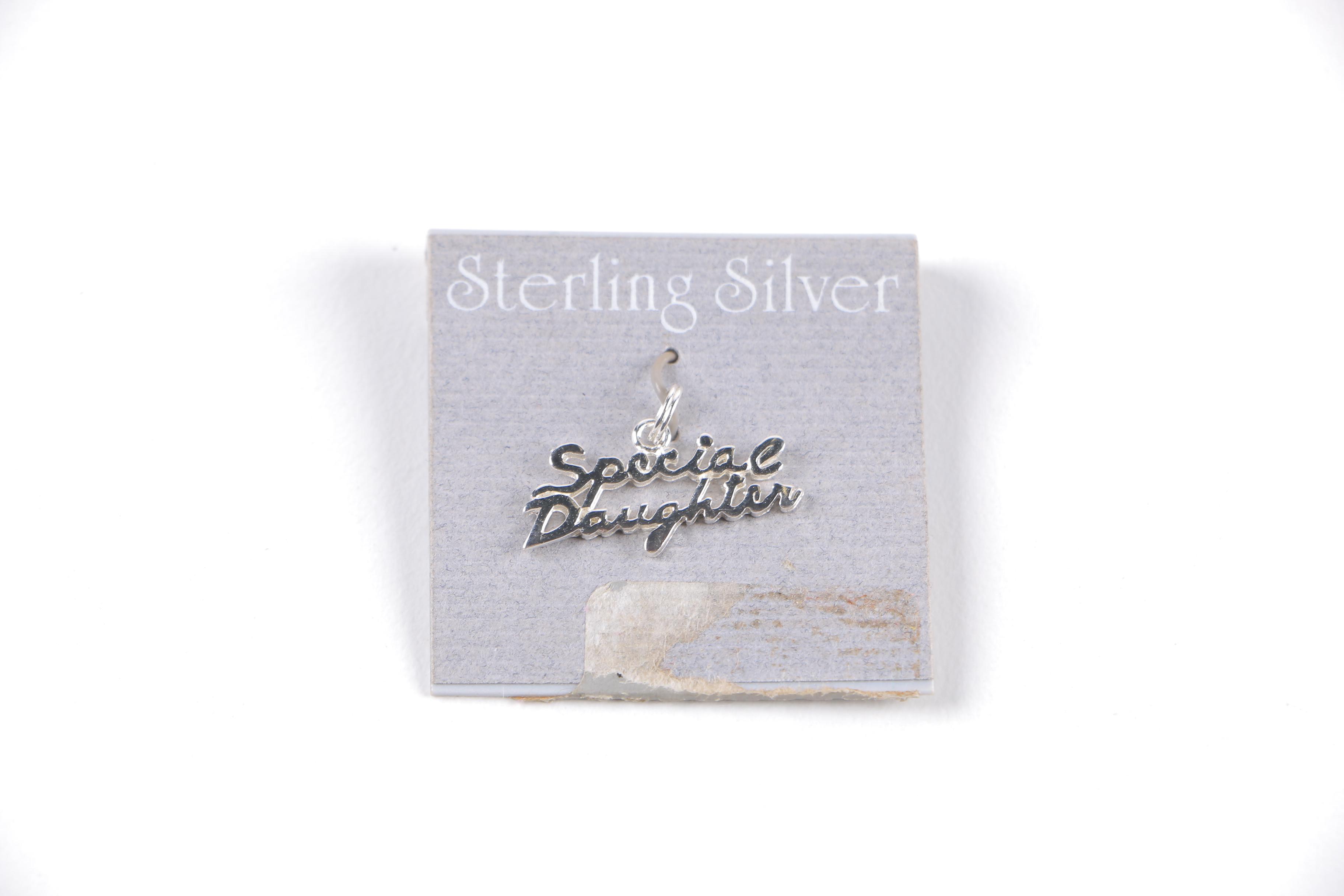 Sterling Silver Charms, Pendants and Bracelet