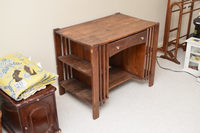 Vintage Mission Style Oak Desk