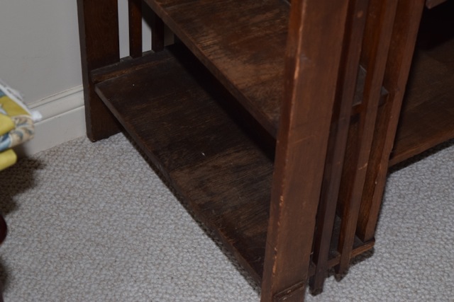 Vintage Mission Style Oak Desk