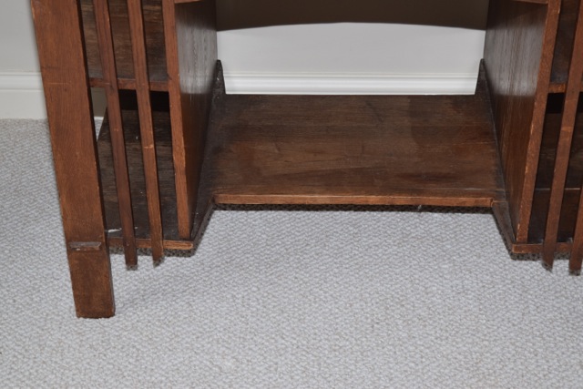 Vintage Mission Style Oak Desk