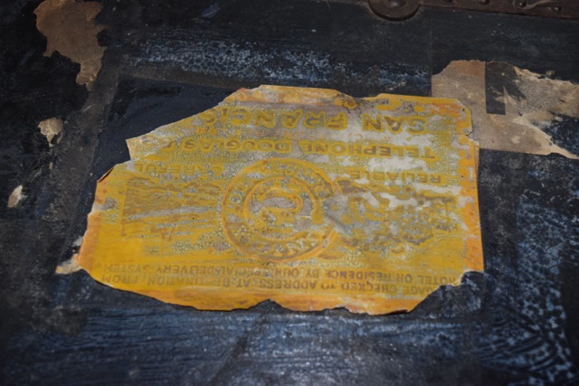 Antique Hirschfelder& Meaney Steamer Trunk