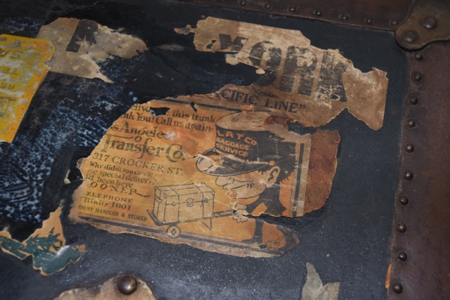 Antique Hirschfelder& Meaney Steamer Trunk