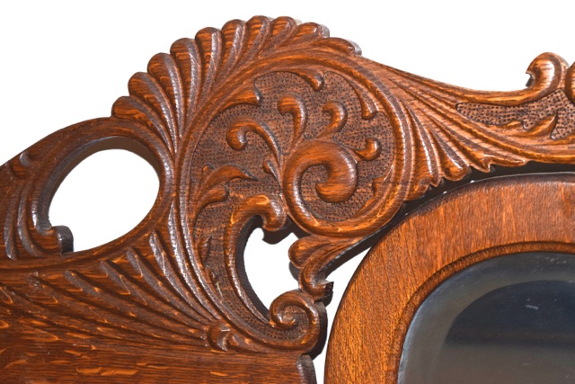 Antique Oak Secretary Desk