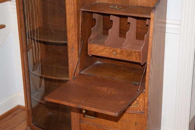 Antique Oak Secretary Desk