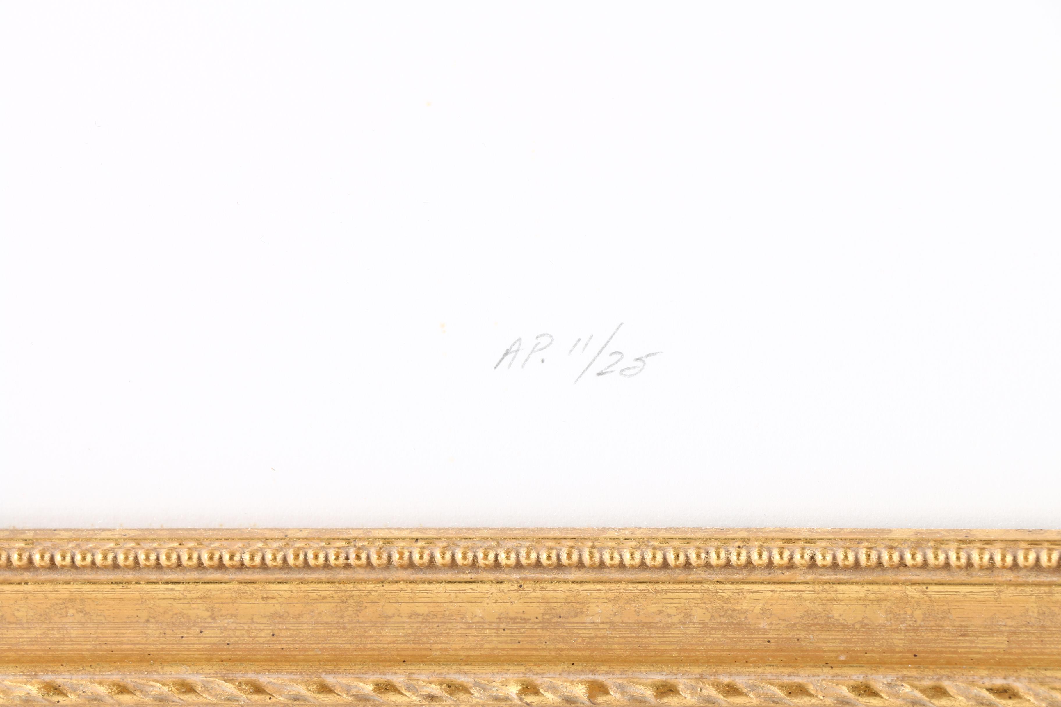 Amram Ebgi Limited Edition Lithograph "Six Symbols"