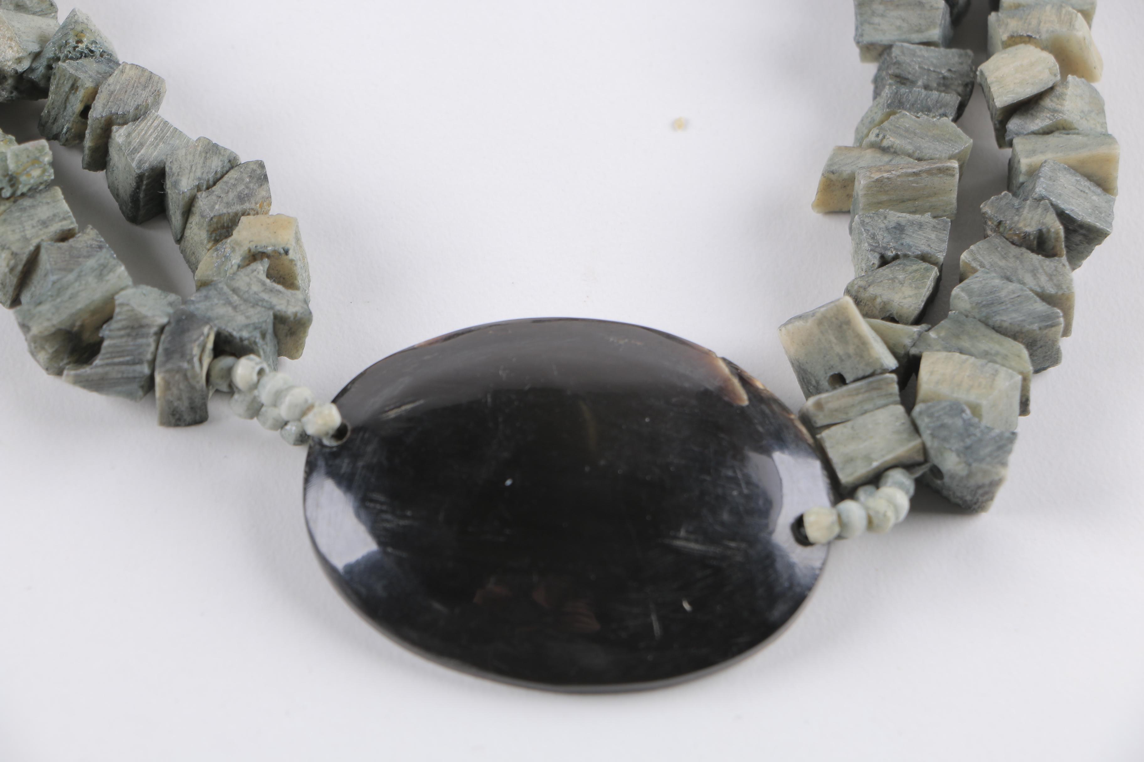 Mixed Stones Including Mother of Pearl Costume Jewelry