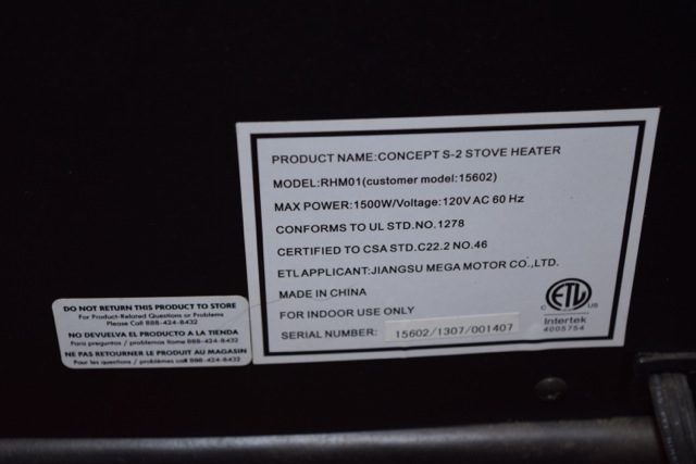 RedCore Stove Style Electric Heater