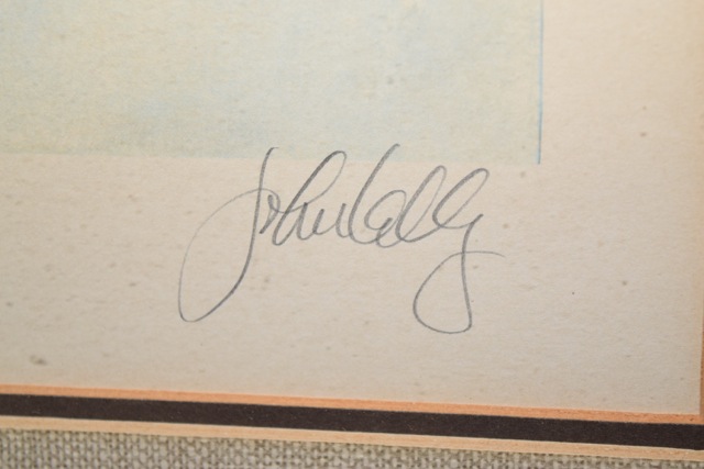 Limited Edition Signed Offset Lithograph After John Kelly "Steam-Ship"