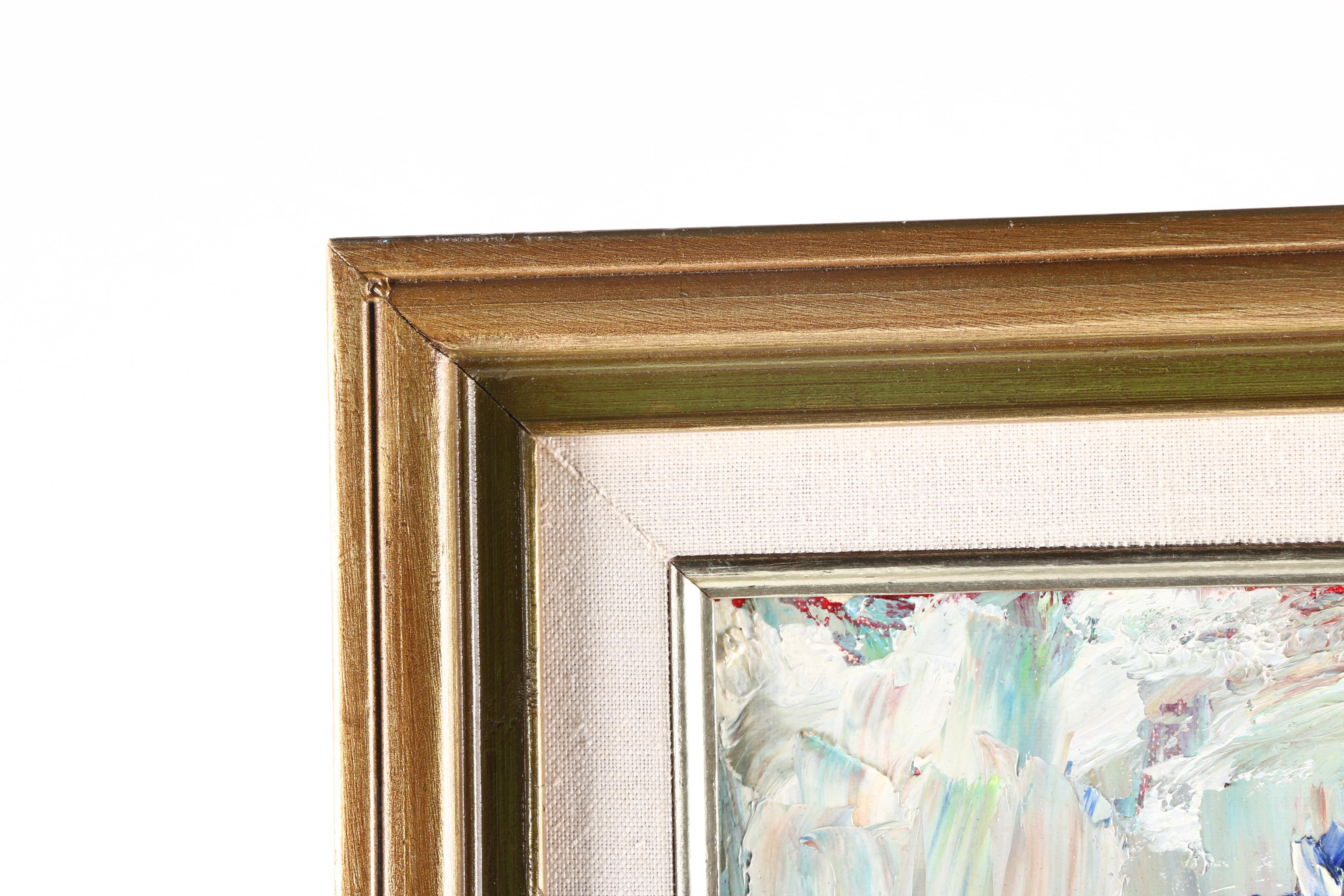 George Bohland Oil Painting on Canvas Board of Clown