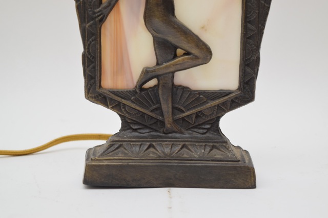 Semi-Antique Art Deco Table Lamp