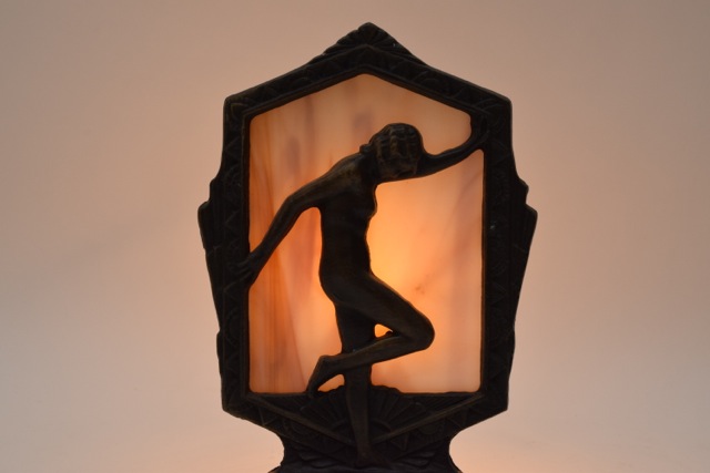 Semi-Antique Art Deco Table Lamp