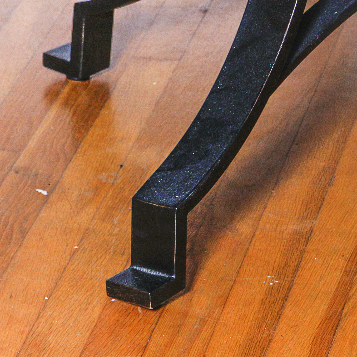 Contemporary Circular Copper Dining Table