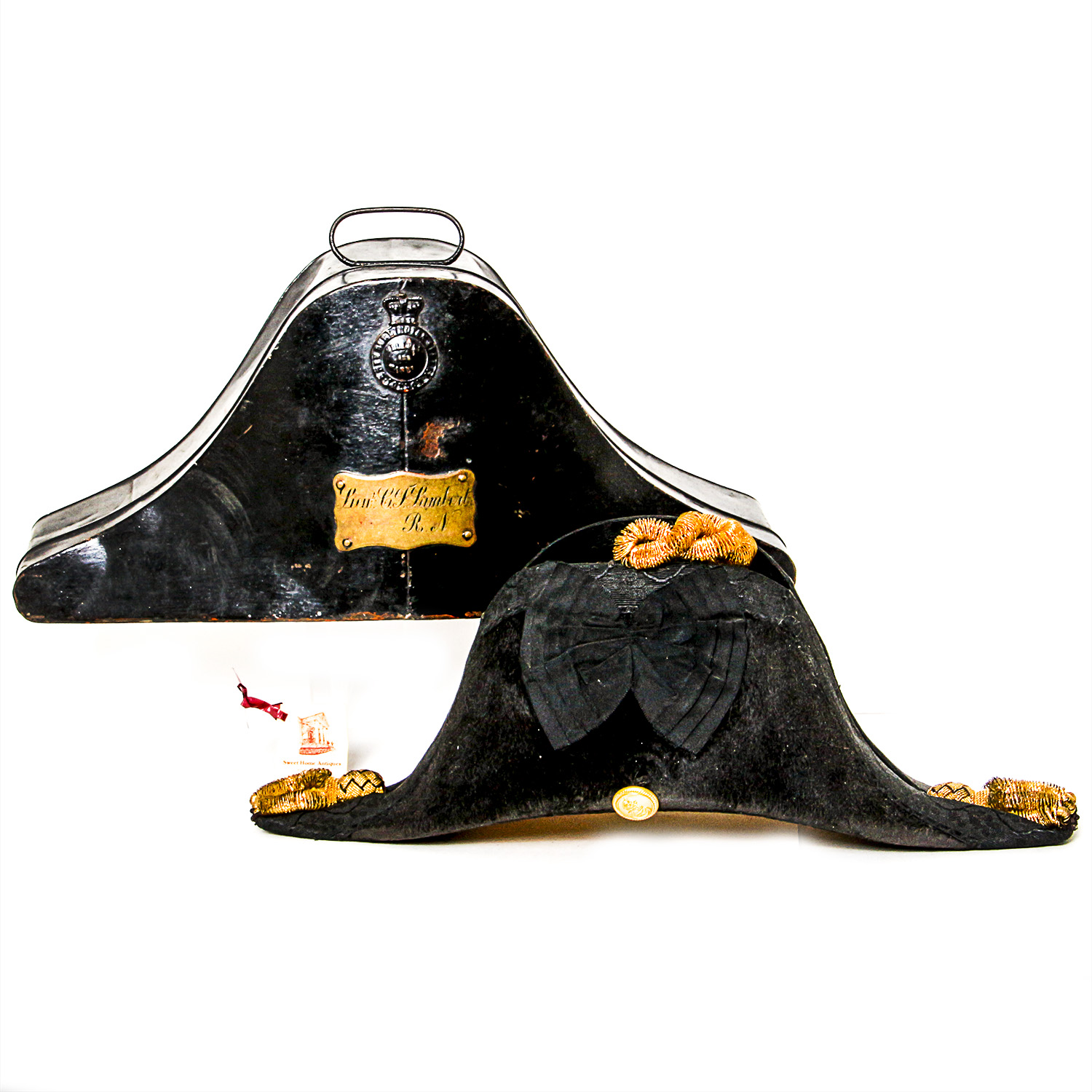 Antique Lieutenant's Hat from the British Royal Navy