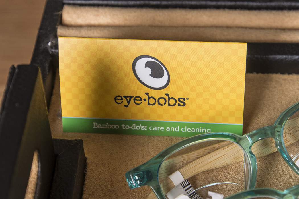 Eyebobs Retail Display with Five Eyebobs Children's Reading Glasses and Cases
