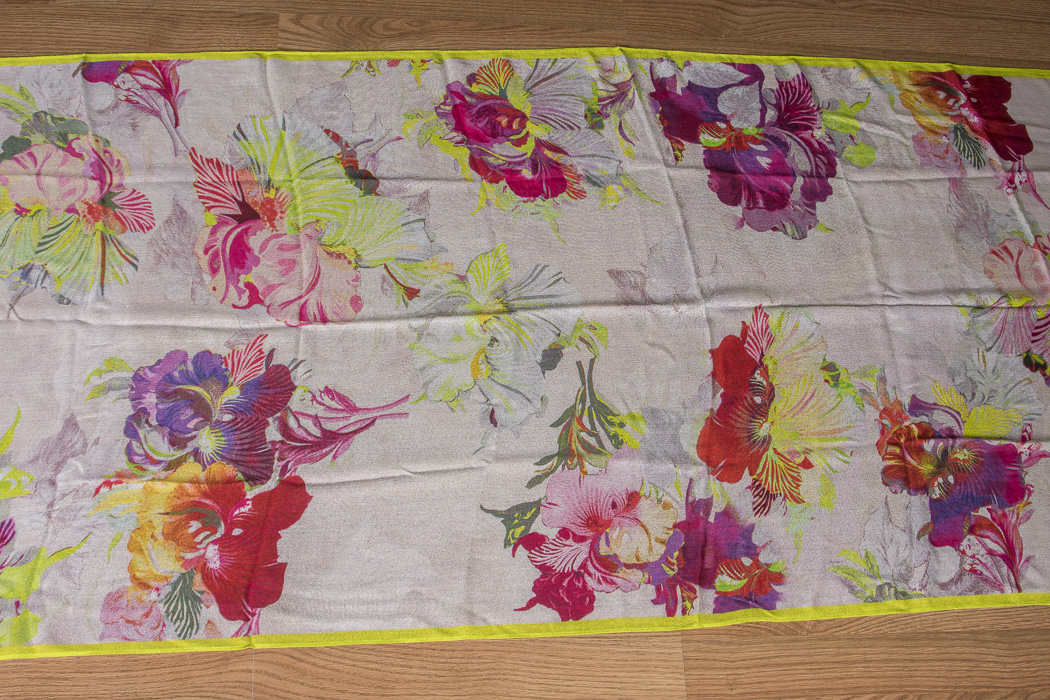 Three Long Scarves Including Ted Baker