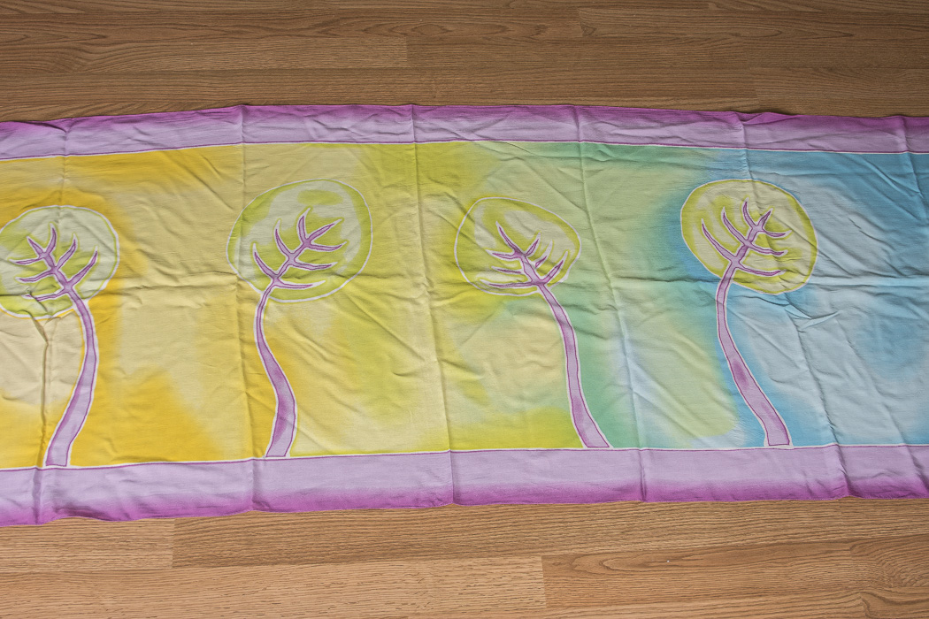 Three Long Scarves Including Ted Baker