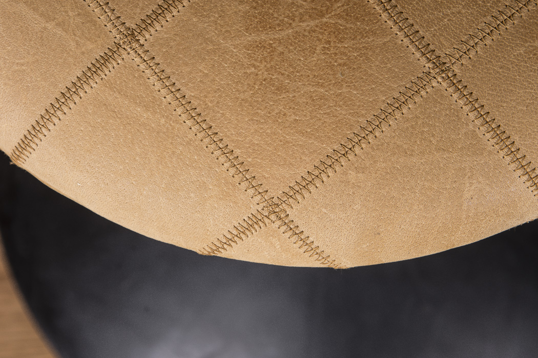 Suede Top Swivel Stools