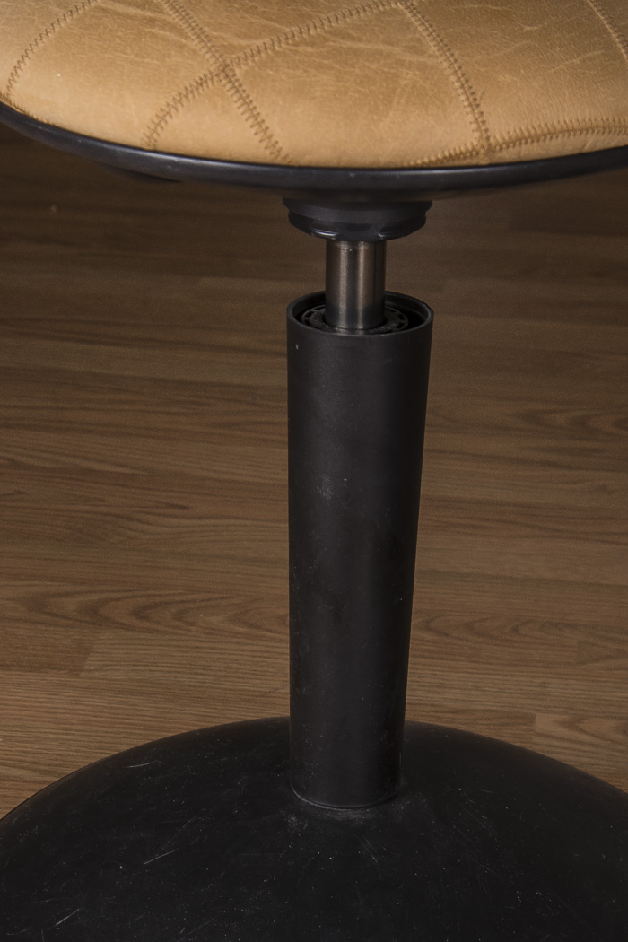 Suede Top Swivel Stools