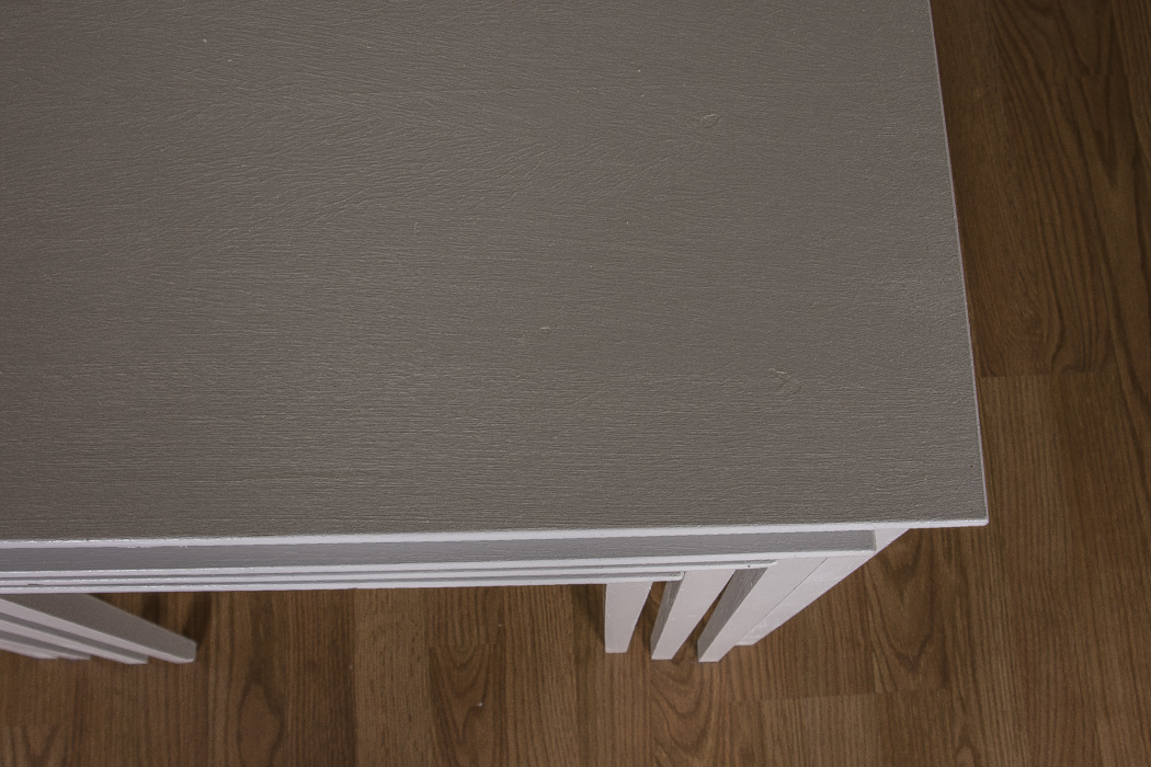 White Painted Wood Nesting Tables