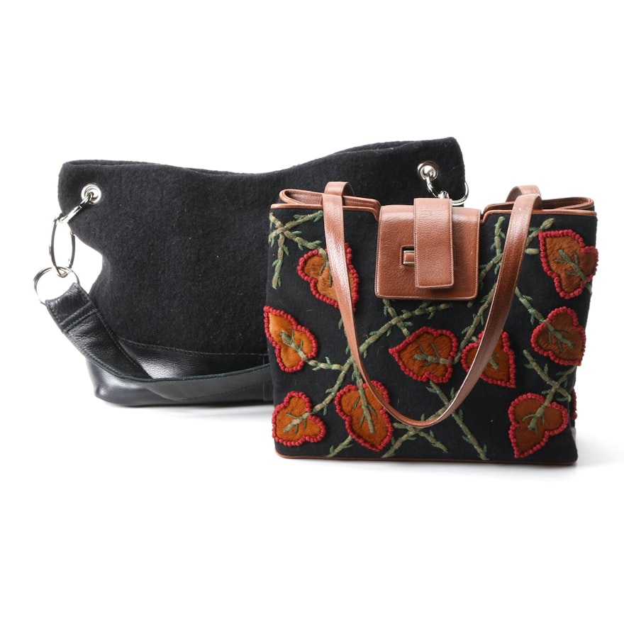 Michelle Hatch and Sarah Oliver Handbags