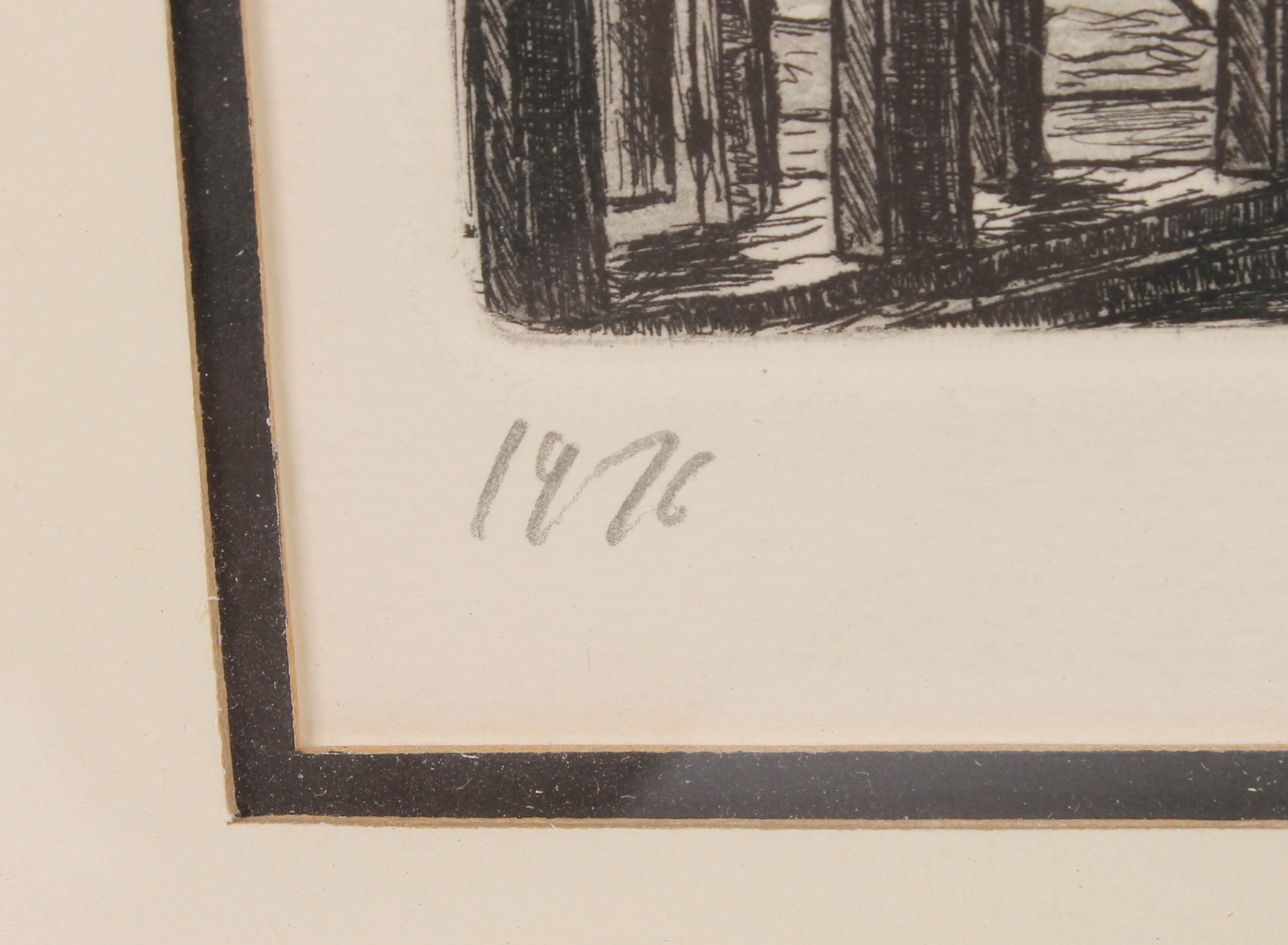 Set of Four Alan Jay Gaines Nautical Themed Etchings