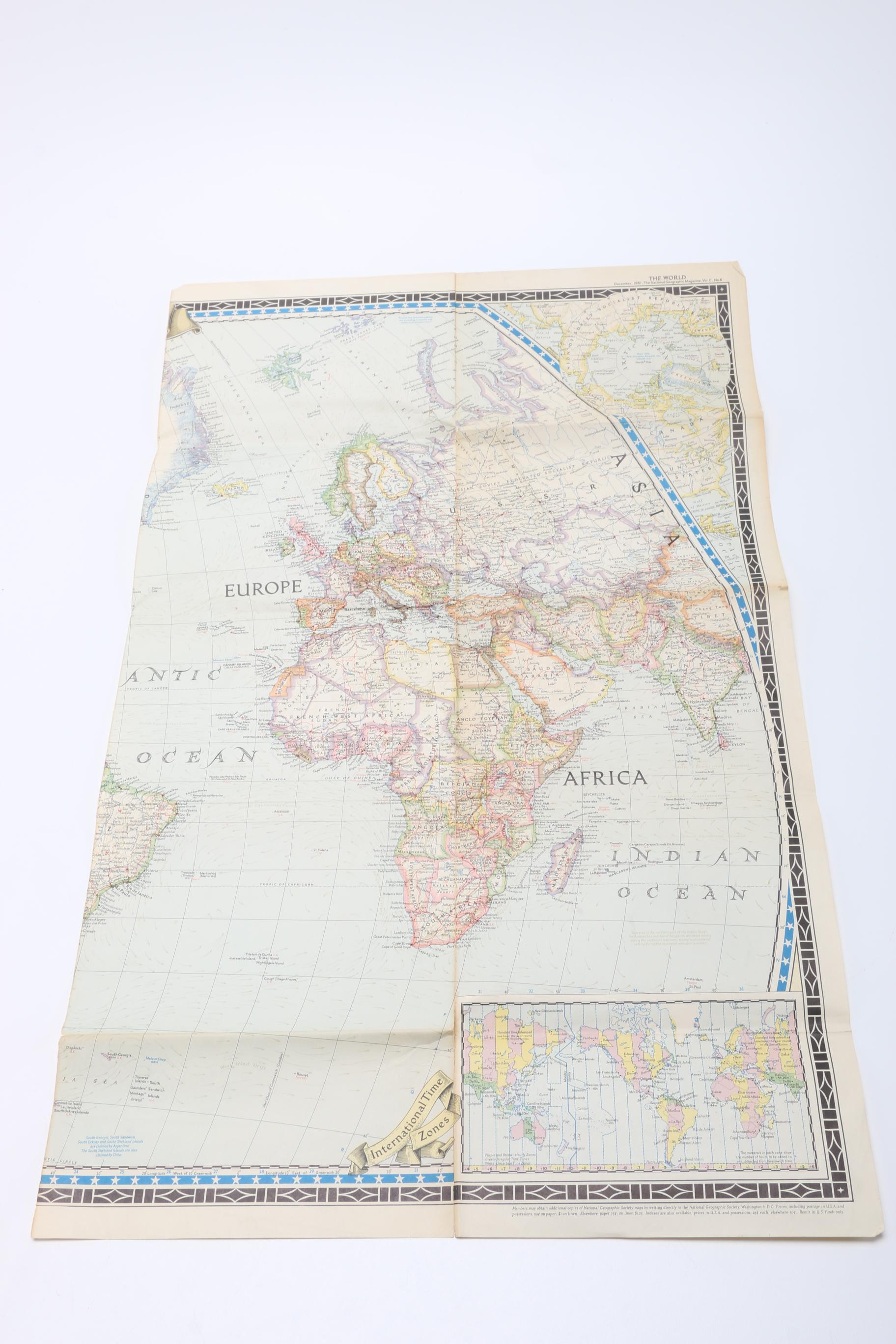 Vintage World Maps