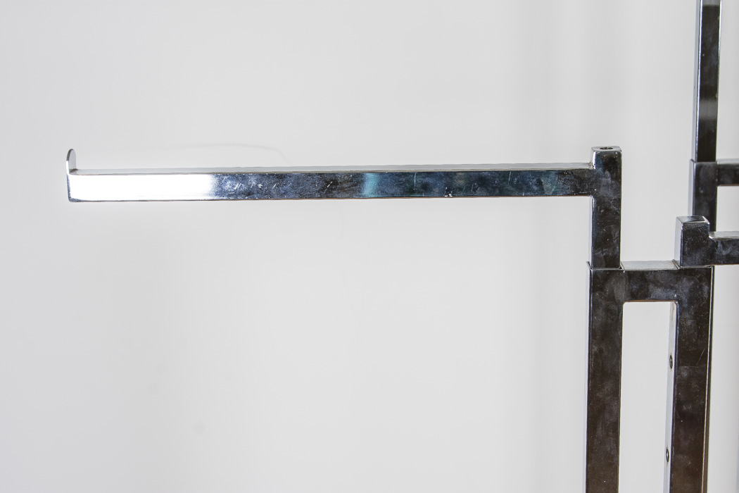 Five Chrome Display Racks