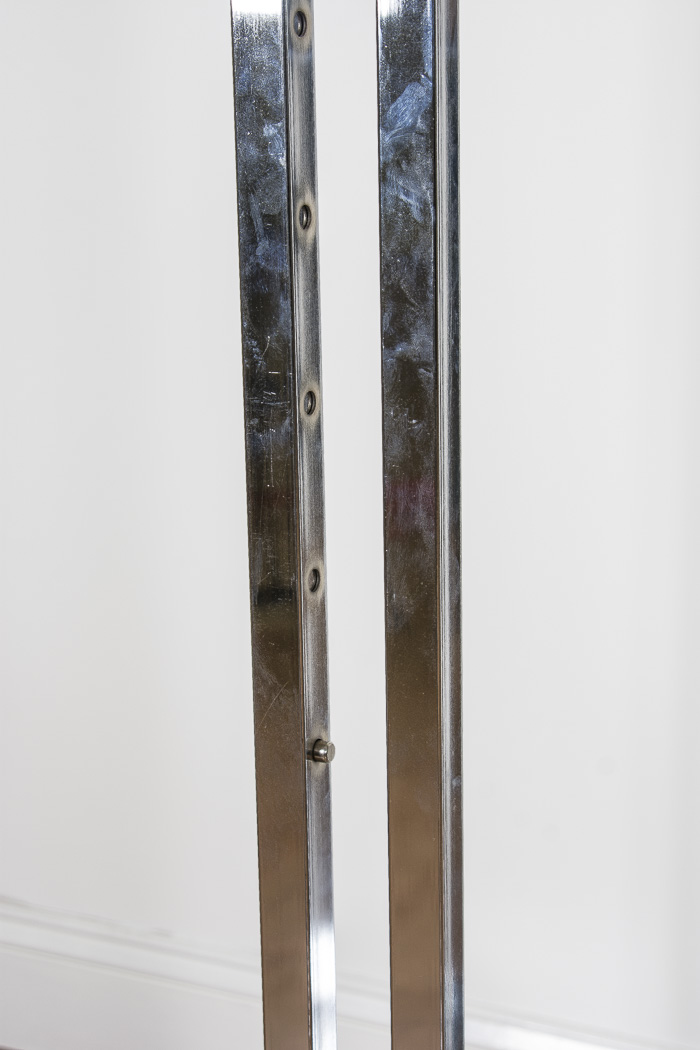 Five Chrome Display Racks