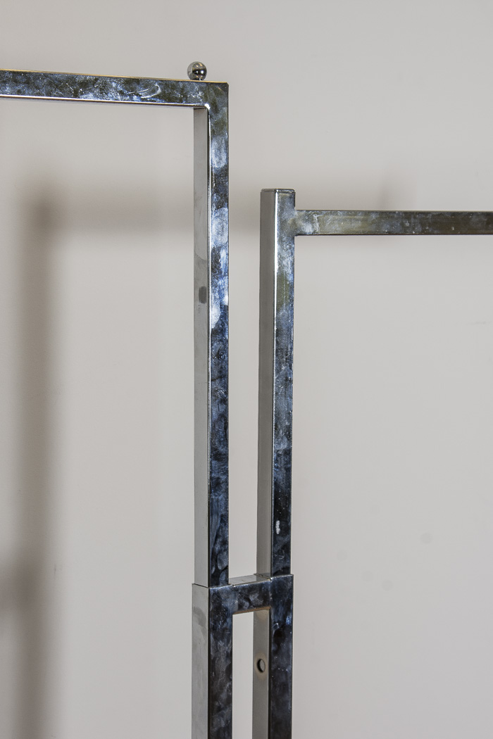 Five Chrome Display Racks