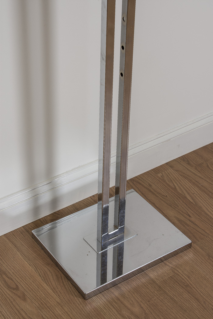 Five Chrome Display Racks