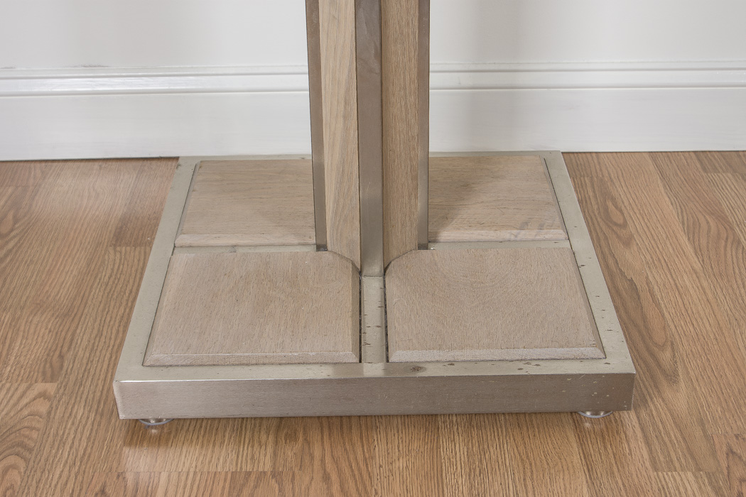 Set of Five Wood and Metal Display Racks