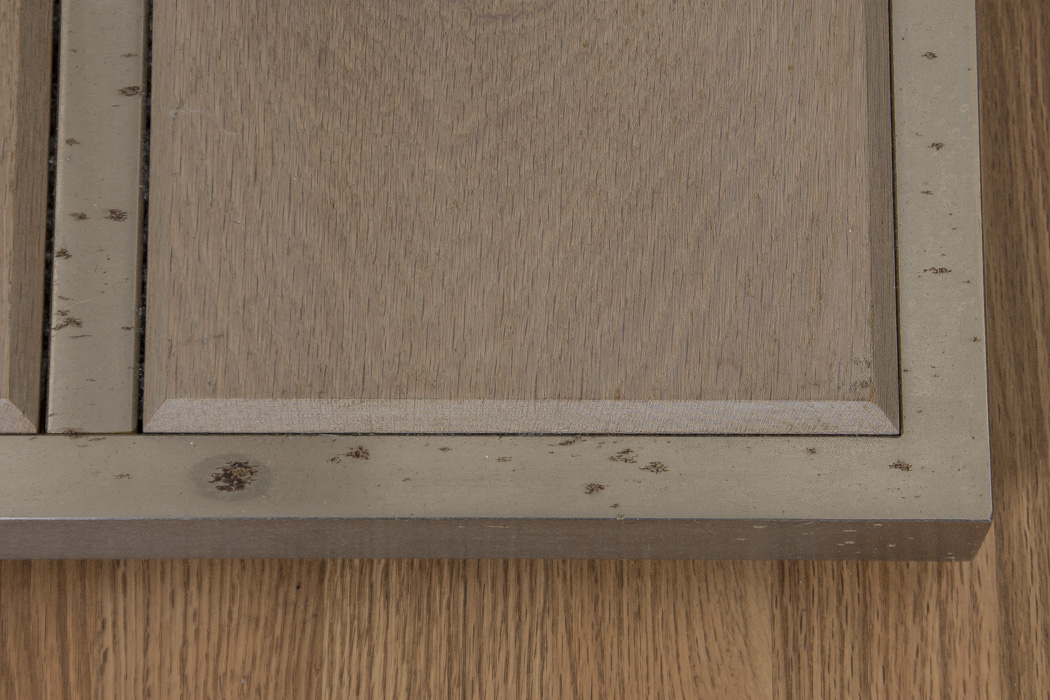 Set of Five Wood and Metal Display Racks