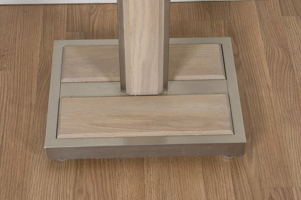 Set of Five Wood and Metal Display Racks