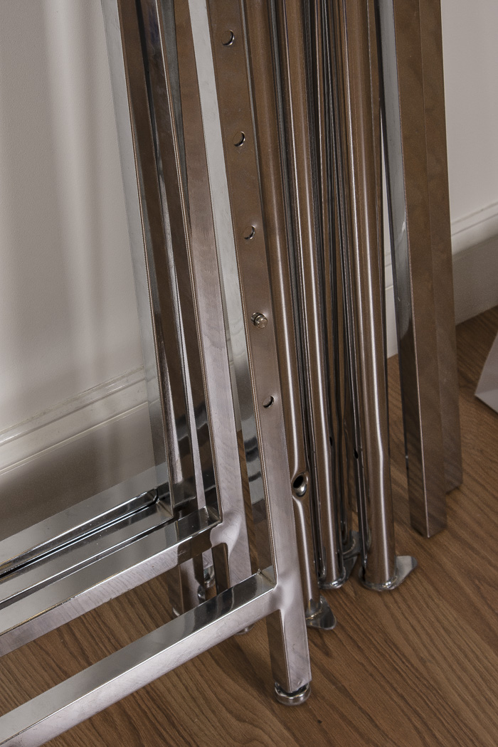 Chrome Display Racks