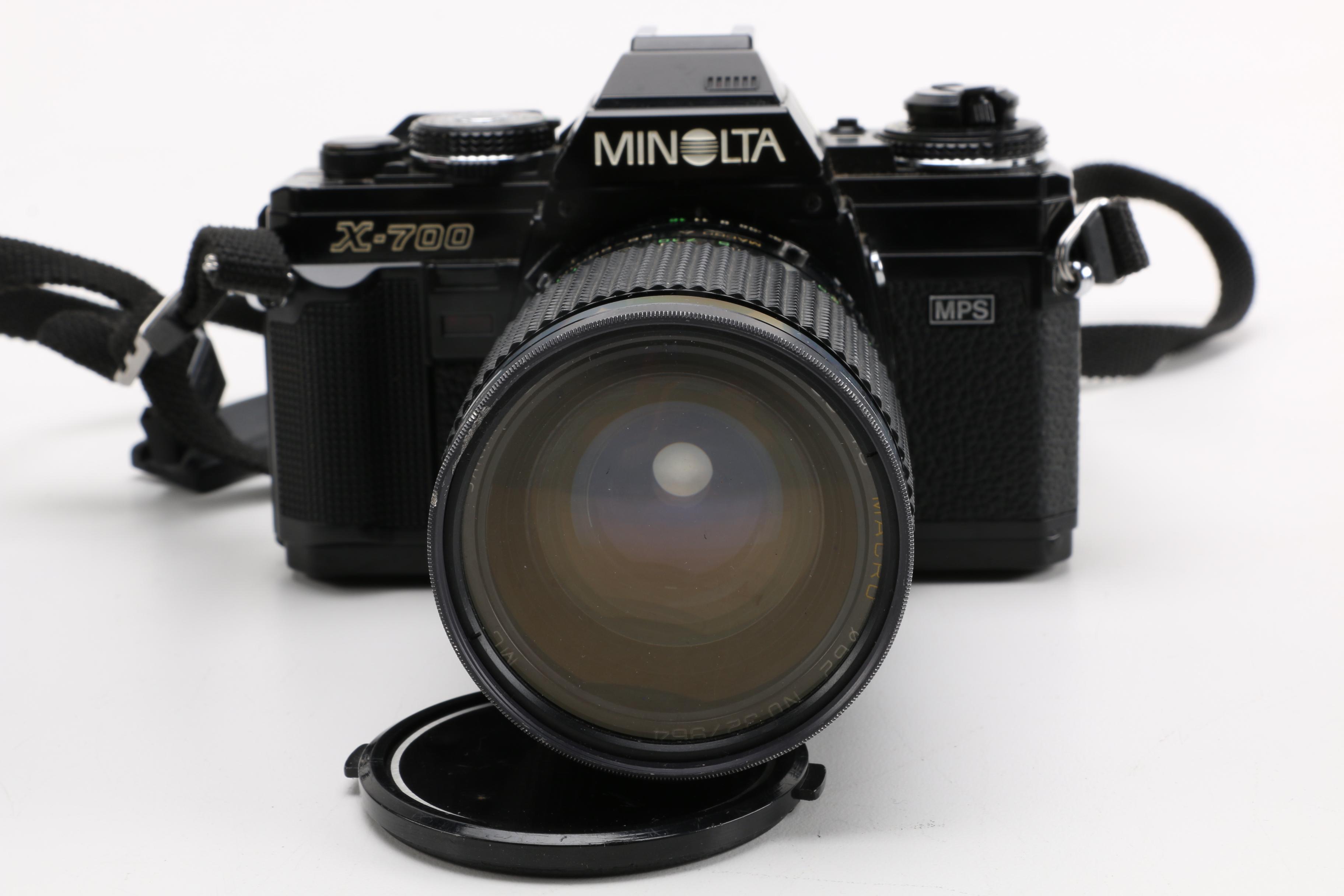 X-700 Minolta Camera and Accessories