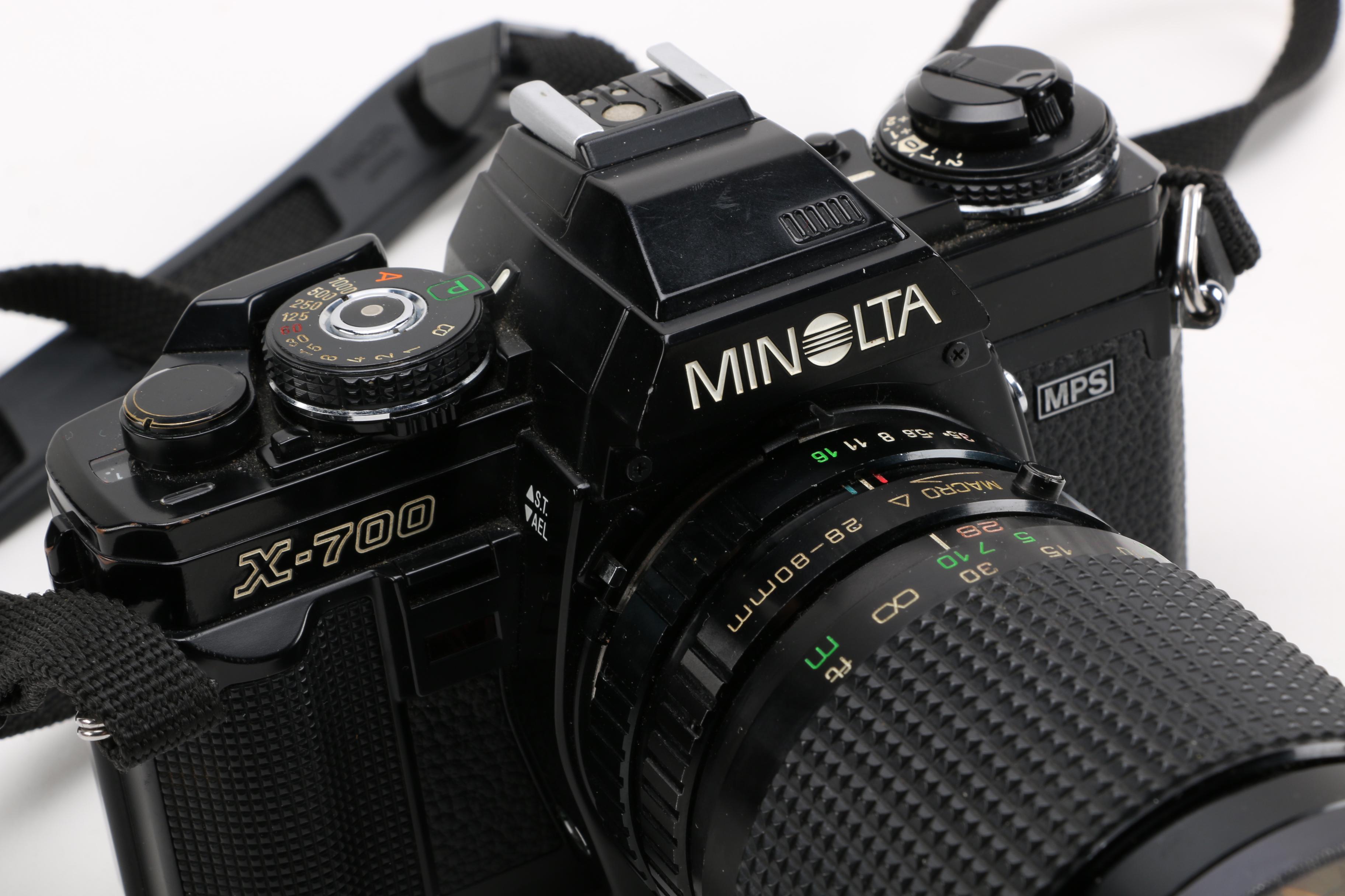 X-700 Minolta Camera and Accessories