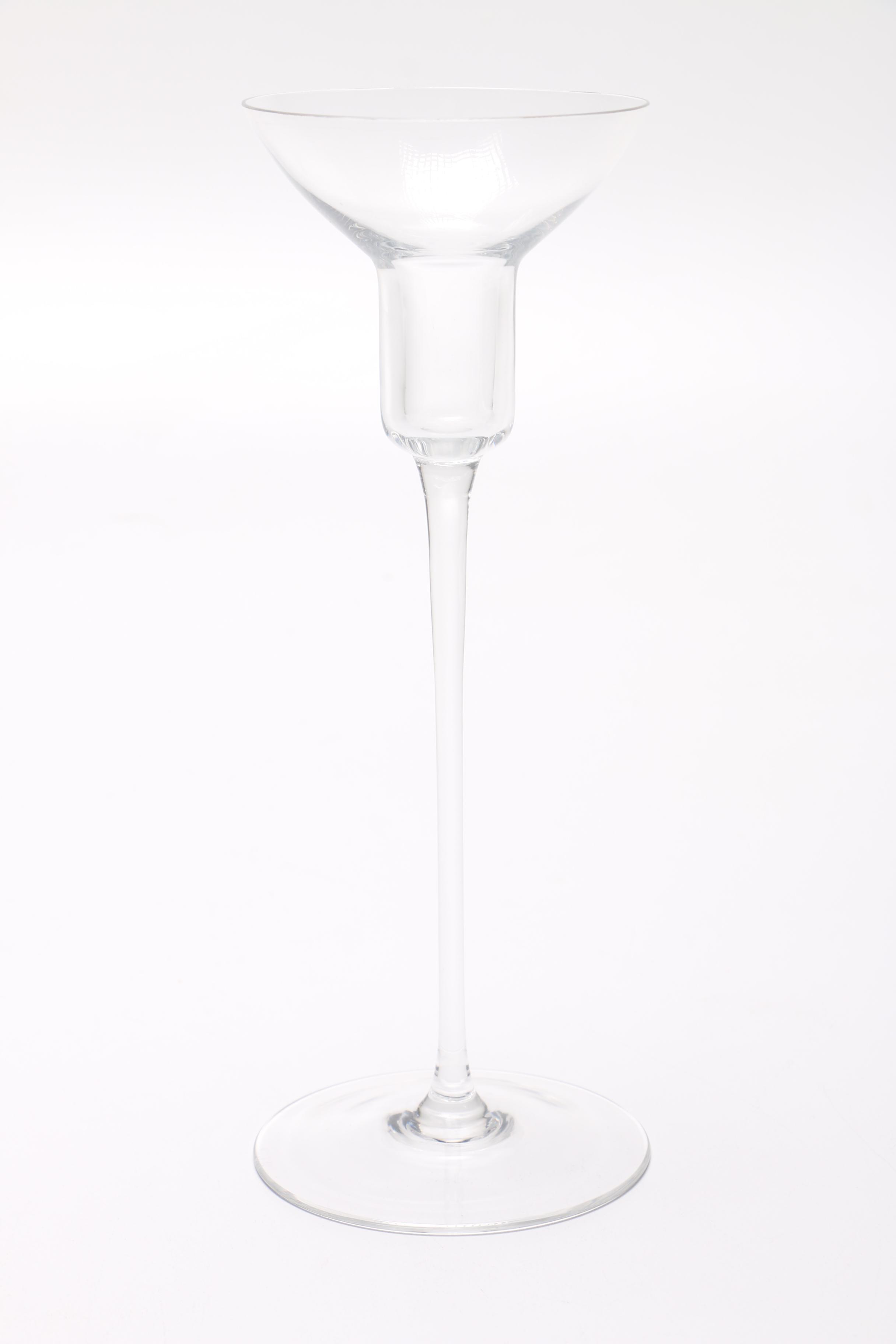 Glass and Wooden Décor Featuring Candle Holders