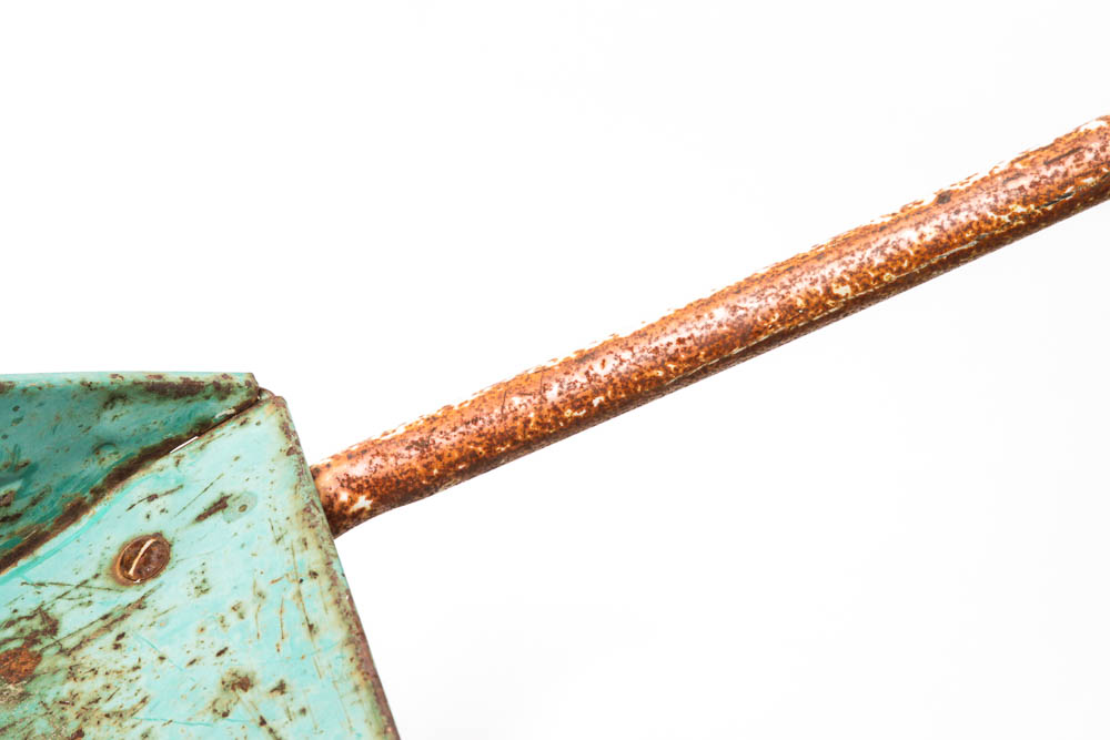 Vintage Radio Cart and Gardening Tools