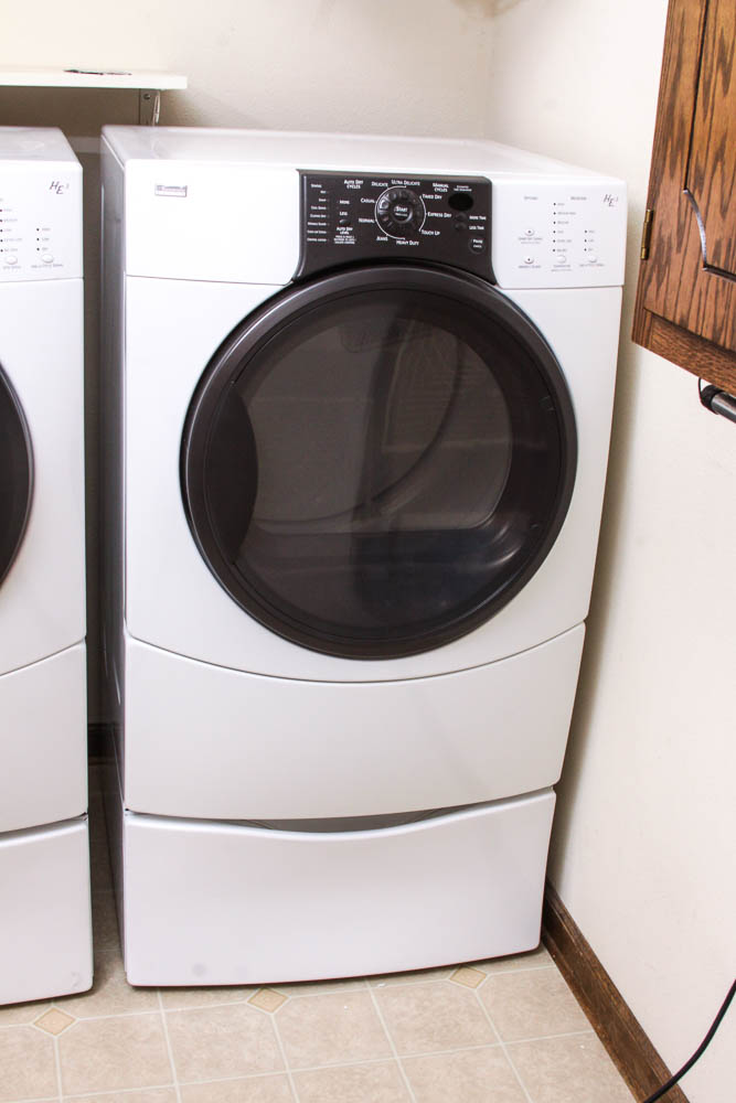 Kenmore Elite Front Load Washer and Dryer