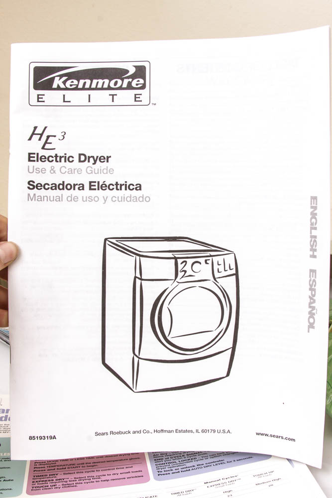 Kenmore Elite Front Load Washer and Dryer