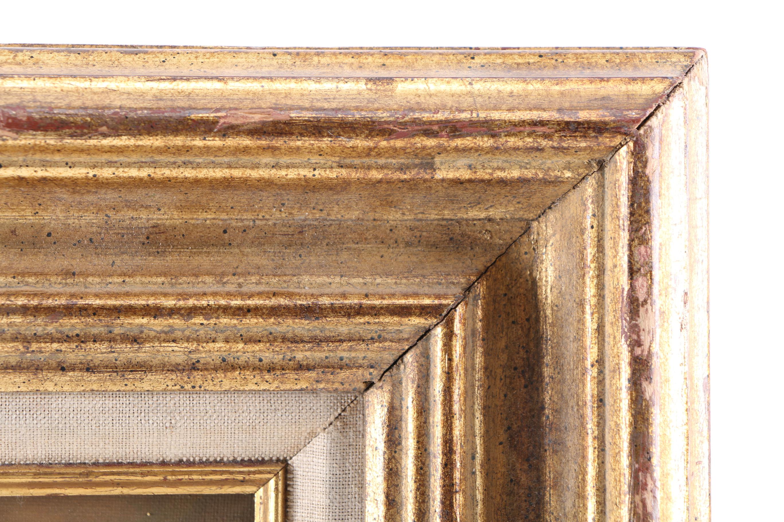 1938 Emily Walker Original Oil Painting on Canvas Board of Reclining Female Nude