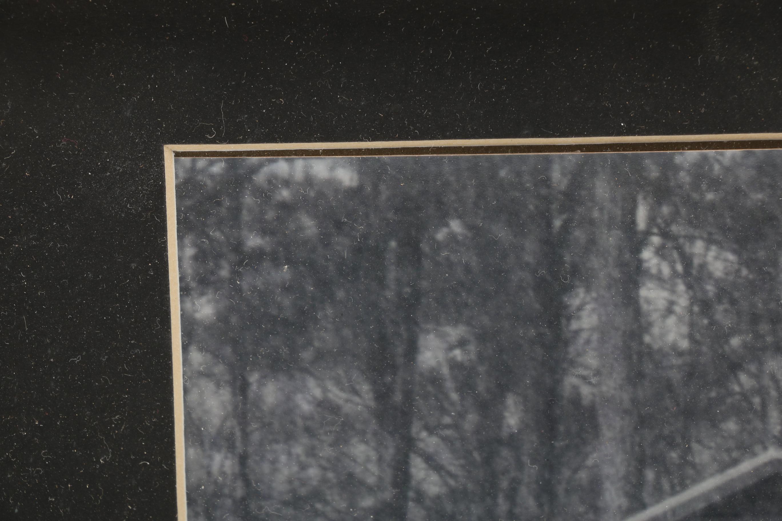 After Rubens Reproduction Print "Helena Fourment" and Winter Photograph