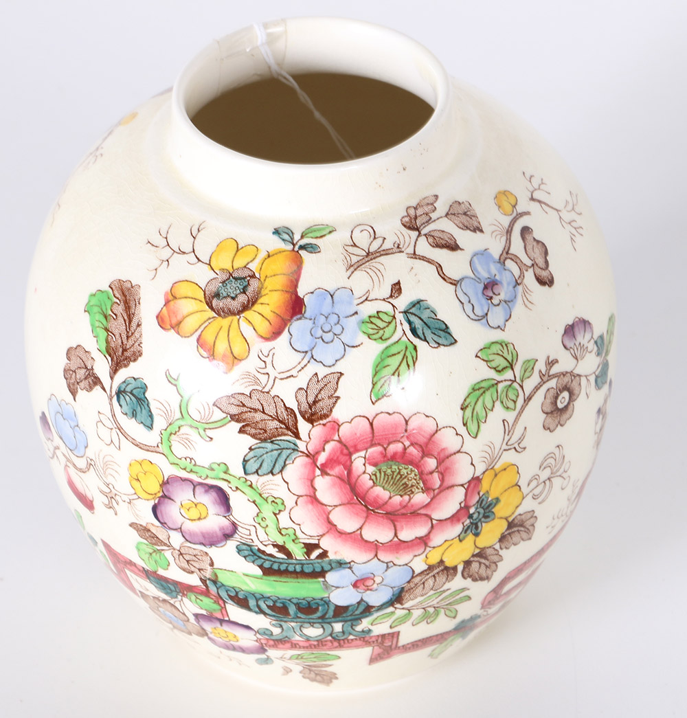 Floral Tableware Featuring Masons