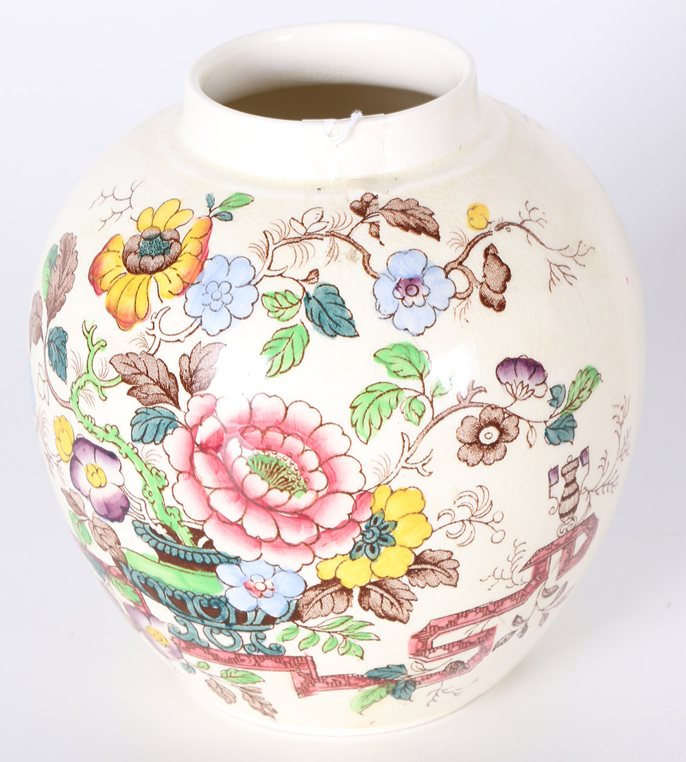 Floral Tableware Featuring Masons