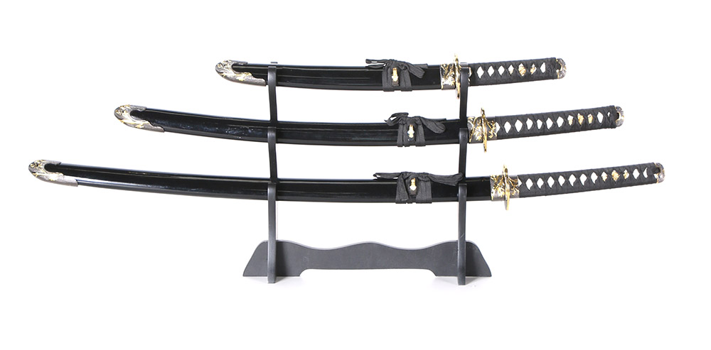 Decorative Set of Reproduction Samurai Swords
