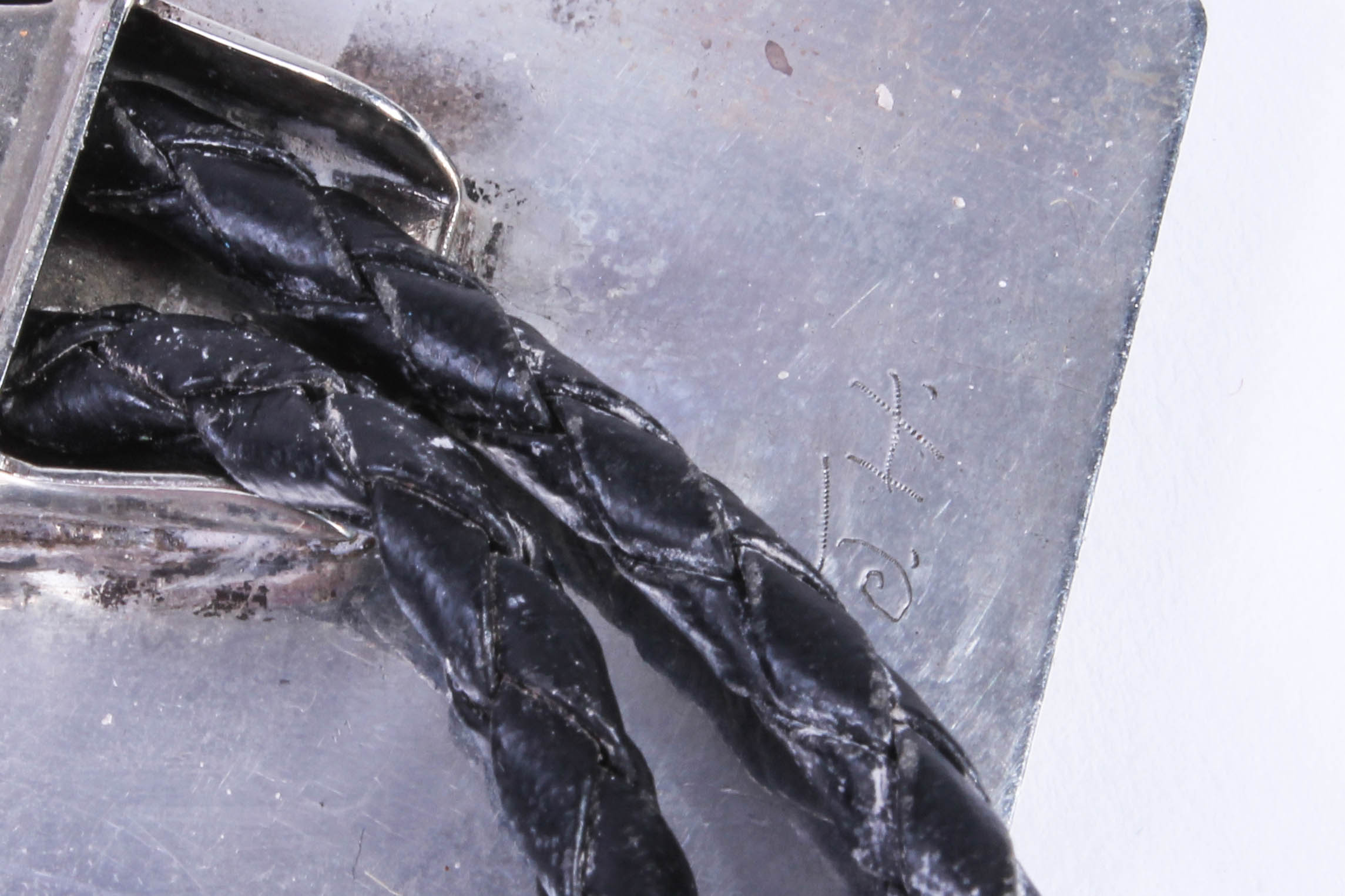 Silver and Turquoise Bolo Tie