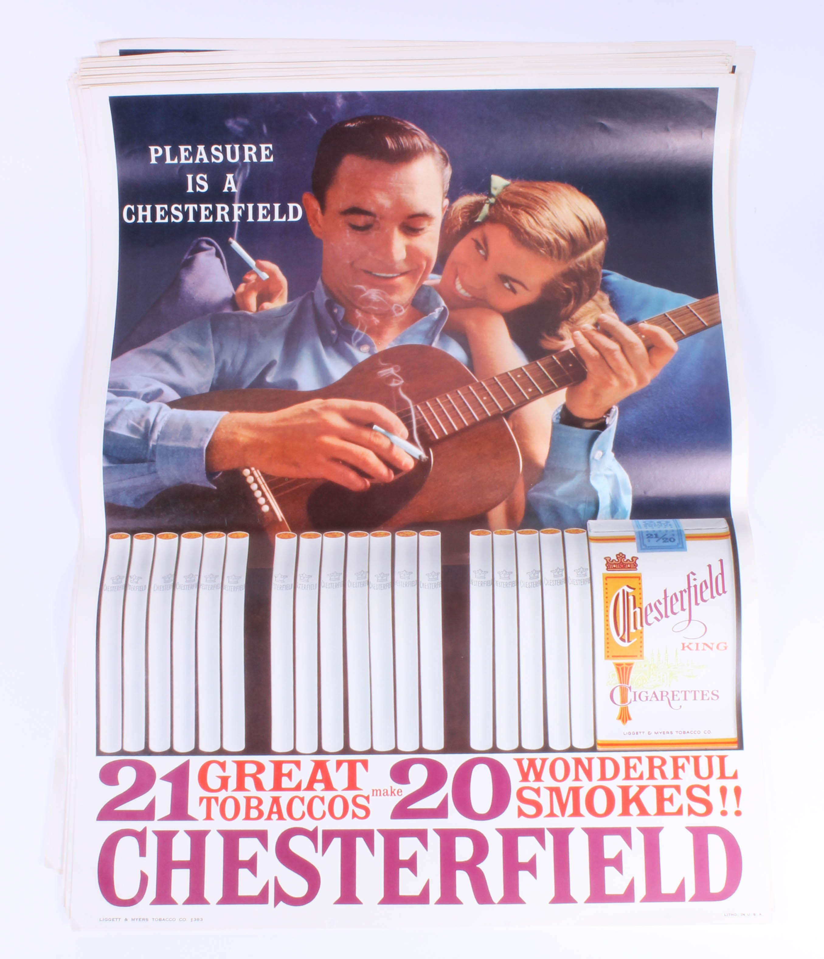 Vintage Tobacco and Beer Advertising Pieces