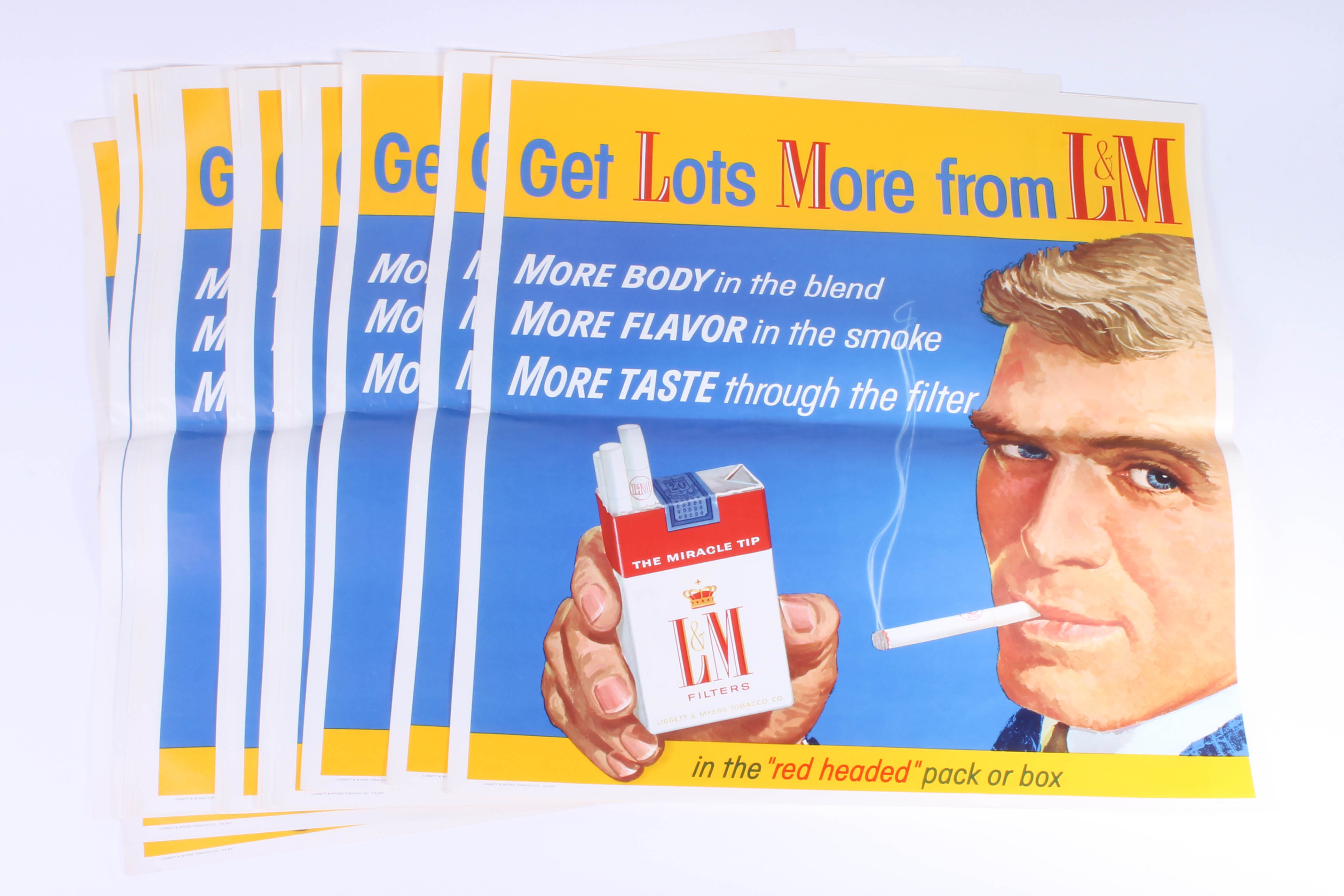 Vintage Tobacco and Beer Advertising Pieces