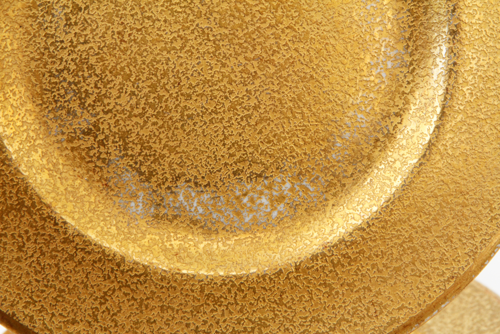 Royal Worcester Gilded Bread & Butter Plate Set Circa 1925