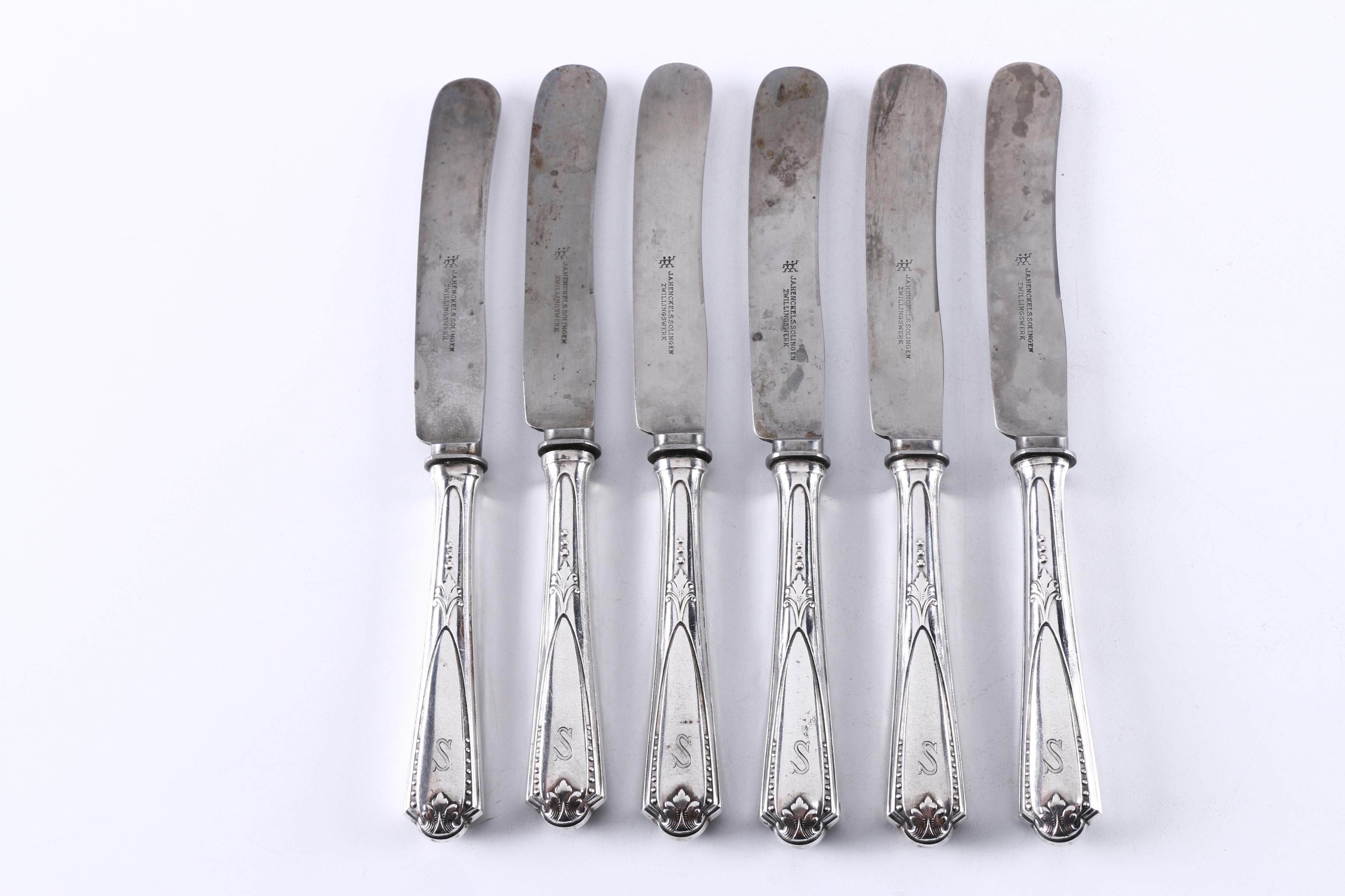 Gustav Haegermann 800 Silver Flatware